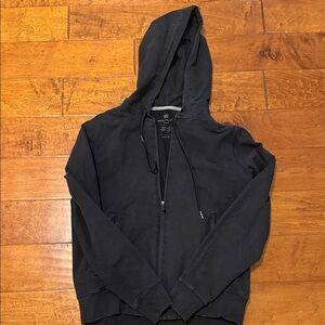 Men’s Mack Weldon Black Hooded Zip-Up Jacket